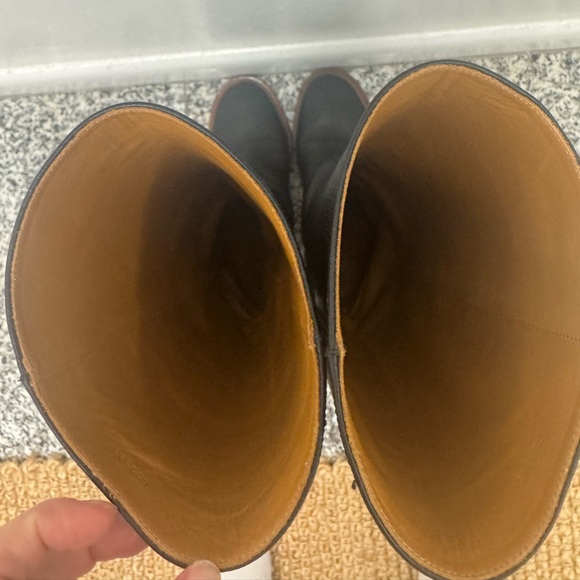 CHLOE BLACK RIDING BOOTS - Picture 4 of 4